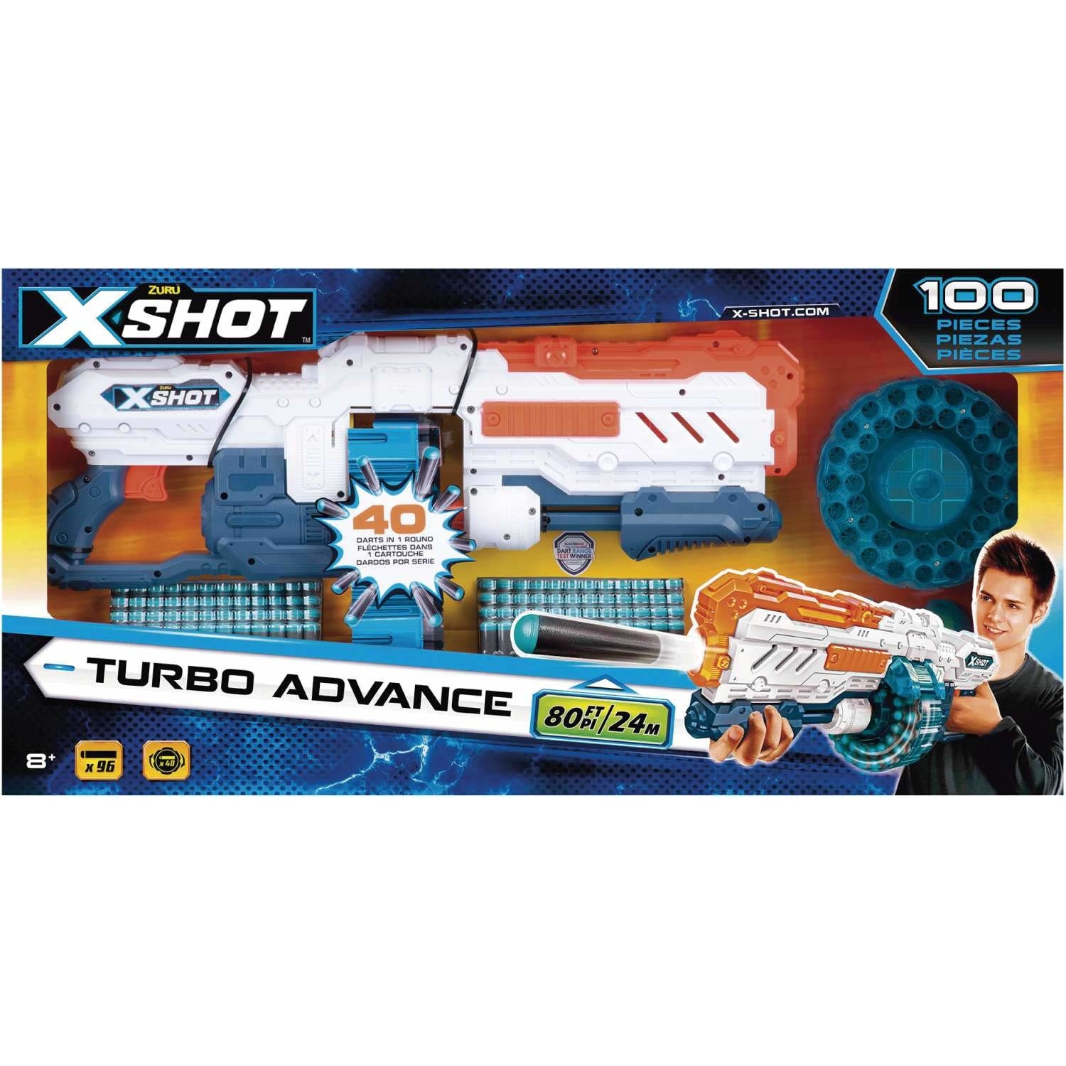 Pusca Lansator X-Shot Extreme - Raza de Actiune 24 Metri