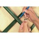 Trafor flexibil din plastic verde Trelliflex 0.5 x 1.5 m