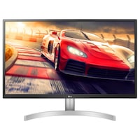 Monitor LED IPS LG 27", 4K UHD, Display Port, FreeSync, Negru/Alb