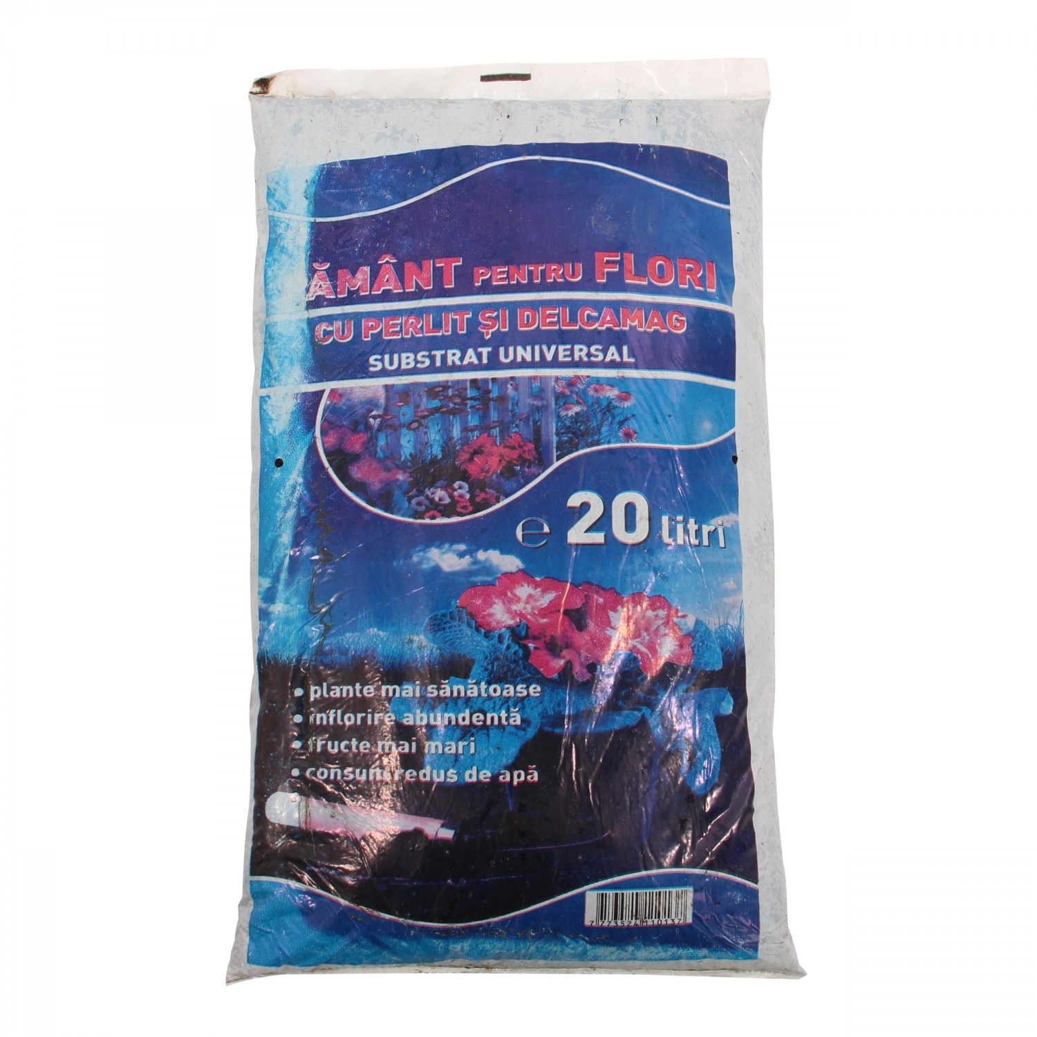 Pamant fertil iMKⓇ, Pentru flori, 20 L, Recomandat pentru plante cu necesar mare de substante nutritive, AN