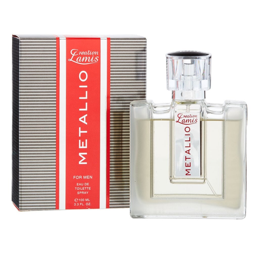 Apa de toaleta Creation Lamis Metallio, barbati, 100 ml