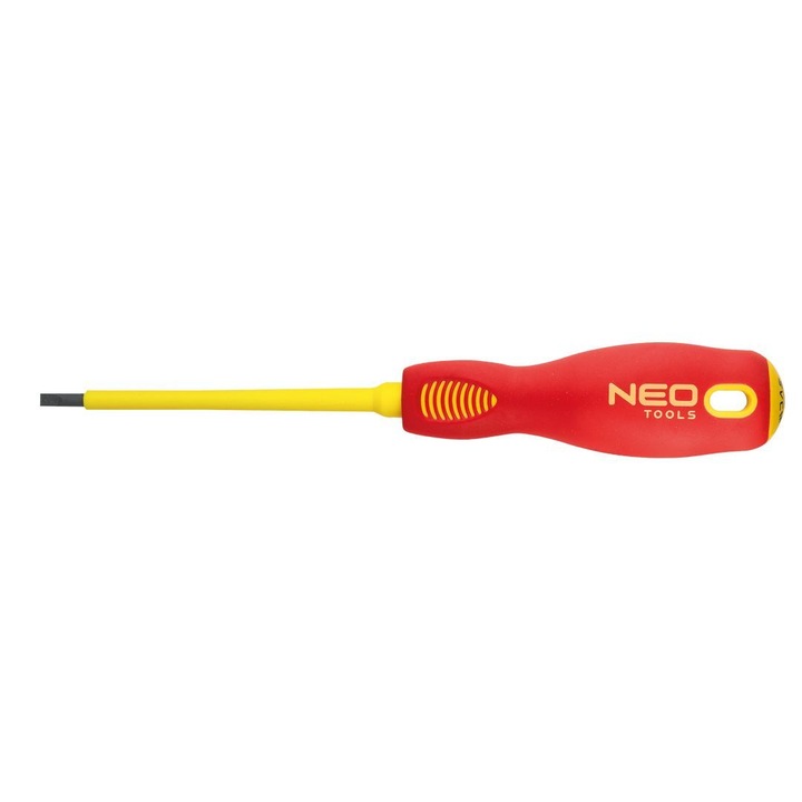 Отвертка Neo 04-052 SVCM, Права, 1000V, Червен/Жълт, 3x100mm