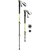Set 2 bete hiking telescopice Tatra Peak Northfinder, verde