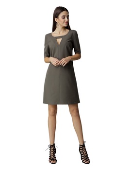 Rochie de zi model 126013 Figl , Verde, L Rochie de zi model 126013 Figl , Verde, L