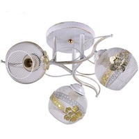 lustra elica metal alb patinat cu auriu 3x60wdulie e27 imagen 26_0_
0