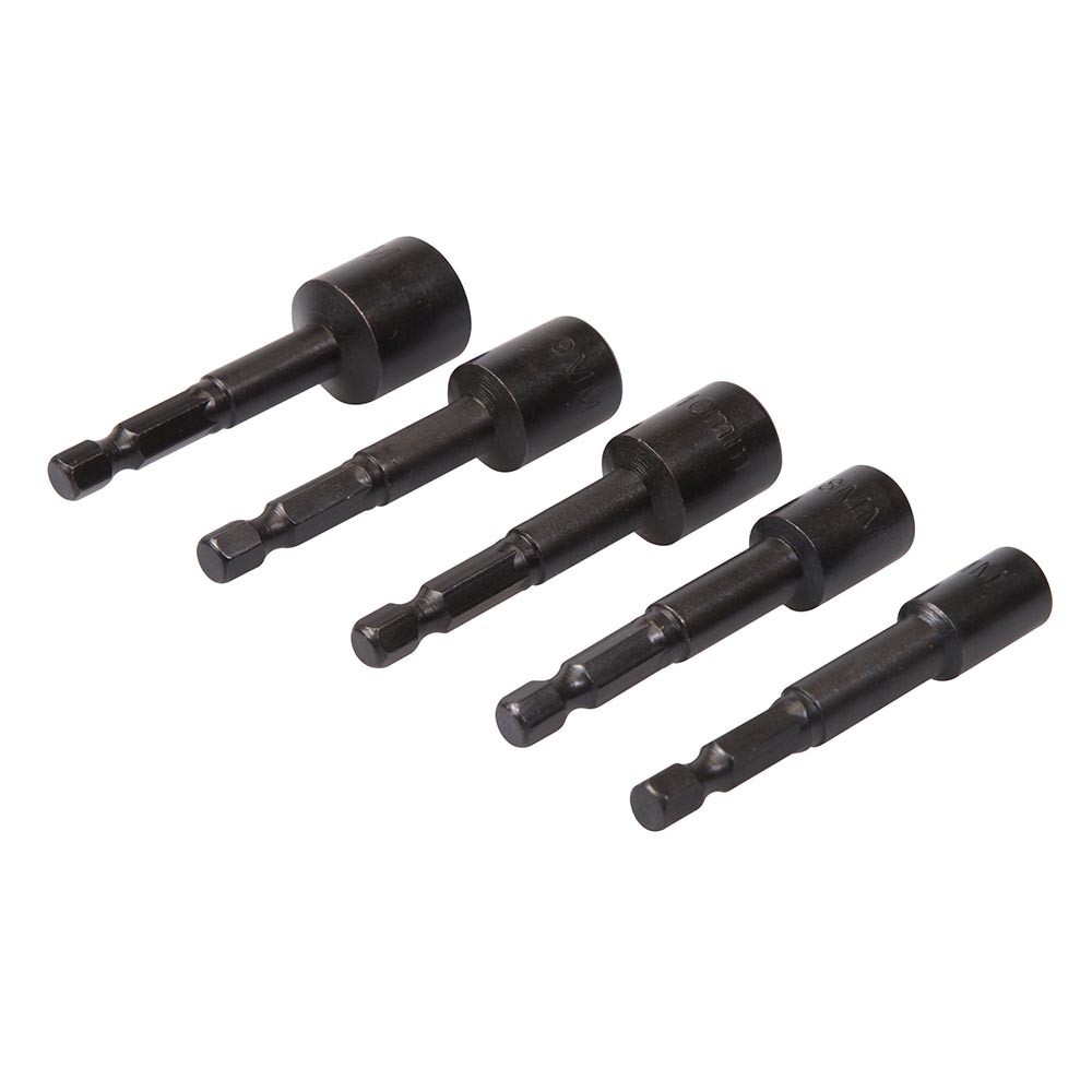 Set 5 piese extractor piulite defecte, 6, 8, 9, 10, 12, Silverline
