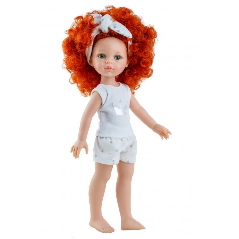 Papusa Carolina in pijama alba, Paola Reina