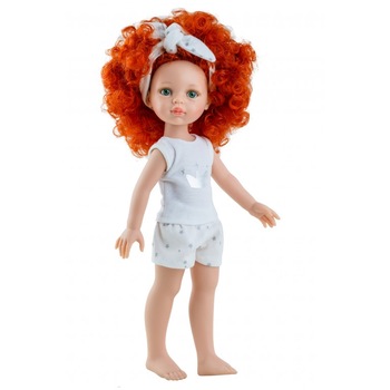 Papusa Carolina in pijama alba, Paola Reina Papusa Carolina in pijama alba, Paola Reina