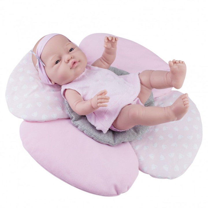 Paola Reina kislány baba virágmatracon