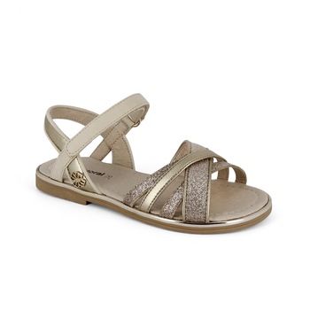 Sandale Mayoral cu sclipici pentru fetita, Crem Sandale Mayoral cu sclipici pentru fetita, Crem