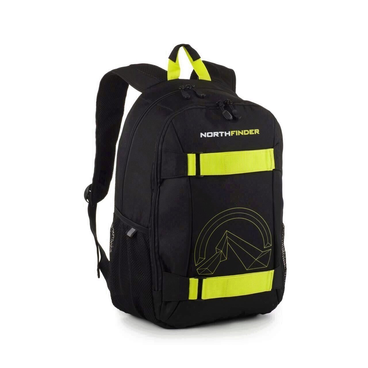 Rucsac NORTHFINDER Winktor BP-10103OR, Negru-Verde, 18L