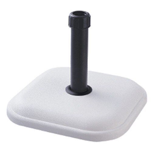 Suport,baza patrata umbrela soare 11kg culoare alba