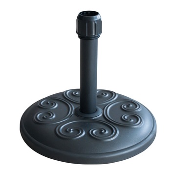 Suport,baza rotunda umbrela soare 12kg culoare neagra cu relief Suport,baza rotunda umbrela soare 12kg culoare neagra cu relief
