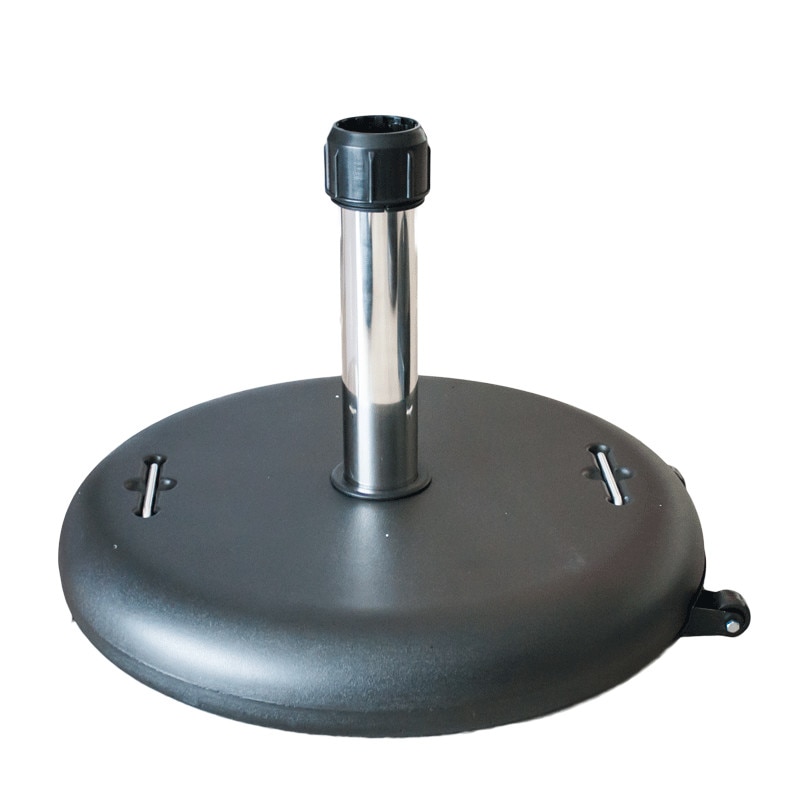 Suport rotund umbrela soare 40kg culoare neagra