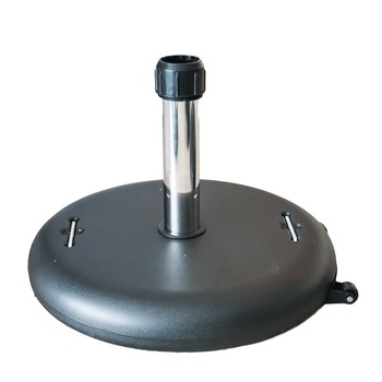 Suport rotund umbrela soare 40kg culoare neagra Suport rotund umbrela soare 40kg culoare neagra