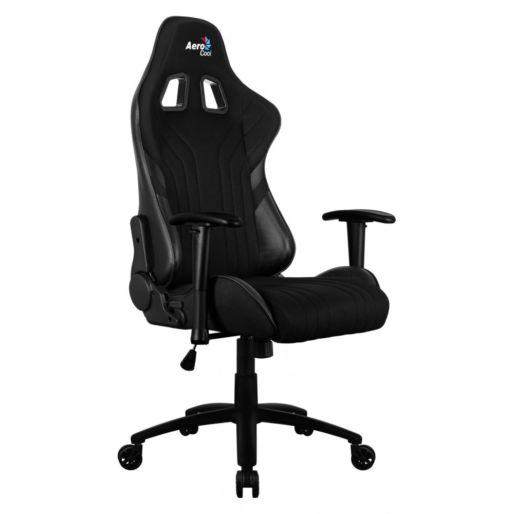 Scaun ergonomic pentru jocuri , Aerocool , AERO 2 Alpha , negru