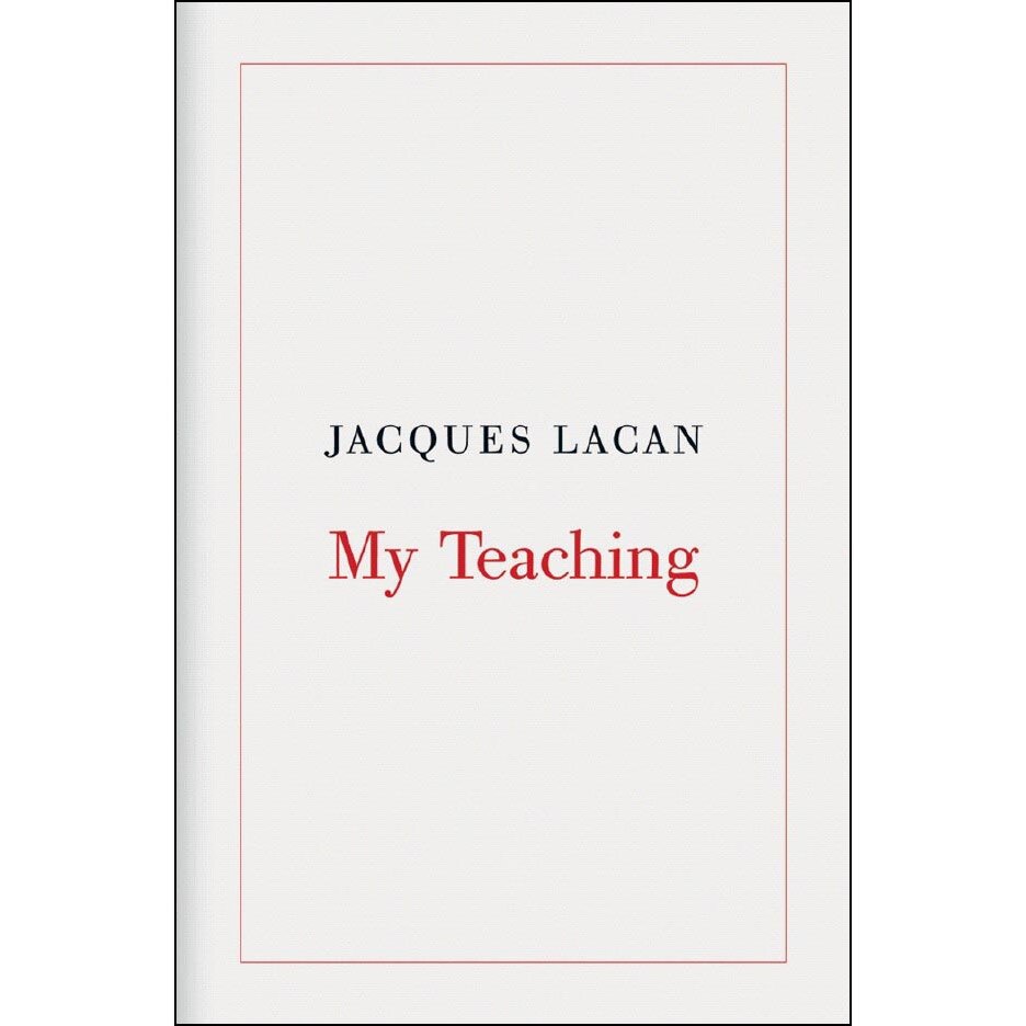 My Teaching de Jacques Lacan