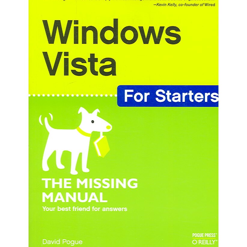 Windows Vista for Starters de David Pogue