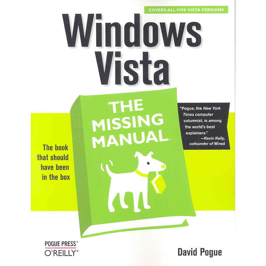 Windows Vista de David Pogue