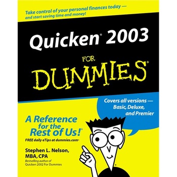 Quicken 2003 For Dummies de Stephen L. Nelson Quicken 2003 For Dummies de Stephen L. Nelson
