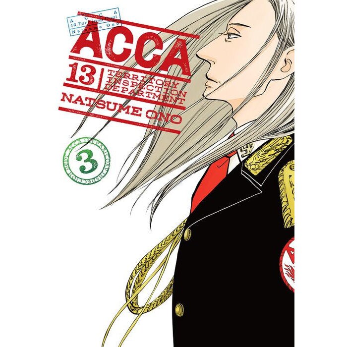 ACCA 13-Territory Inspection Department, Vol. 3 de Natsume Ono