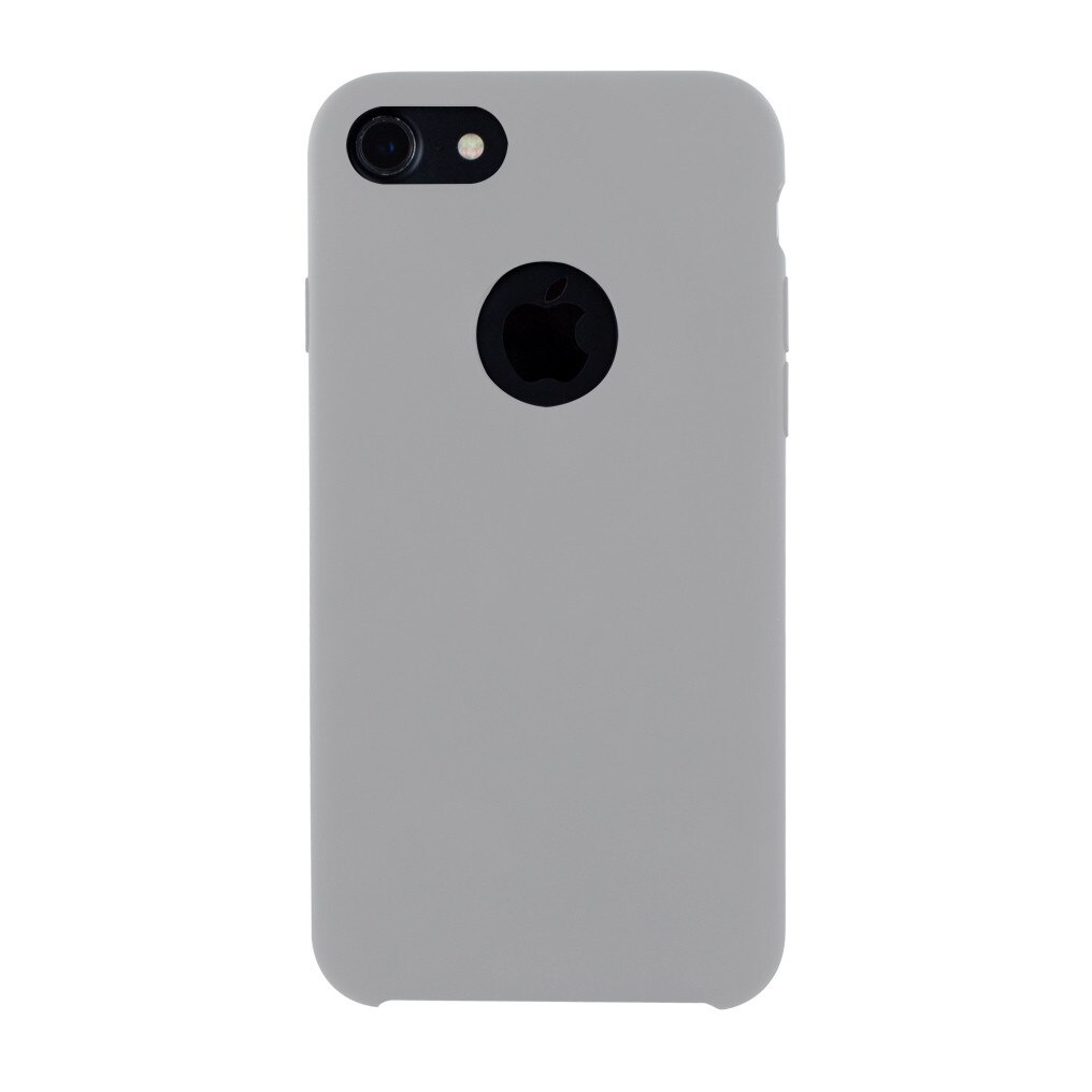 Husa Premium Liquid Silicon iPhone SE 2 / 8 / 7, Grey