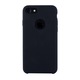 Husa Premium Liquid Silicon iPhone 7 / 8 Black