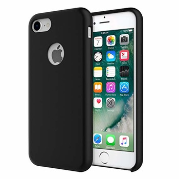 Husa Premium Liquid Silicon iPhone 7 / 8 Black Husa Premium Liquid Silicon iPhone 7 / 8 Black