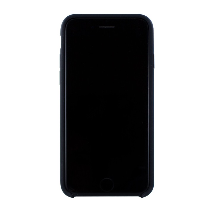 Husa Premium Liquid Silicon iPhone 7 / 8 Black