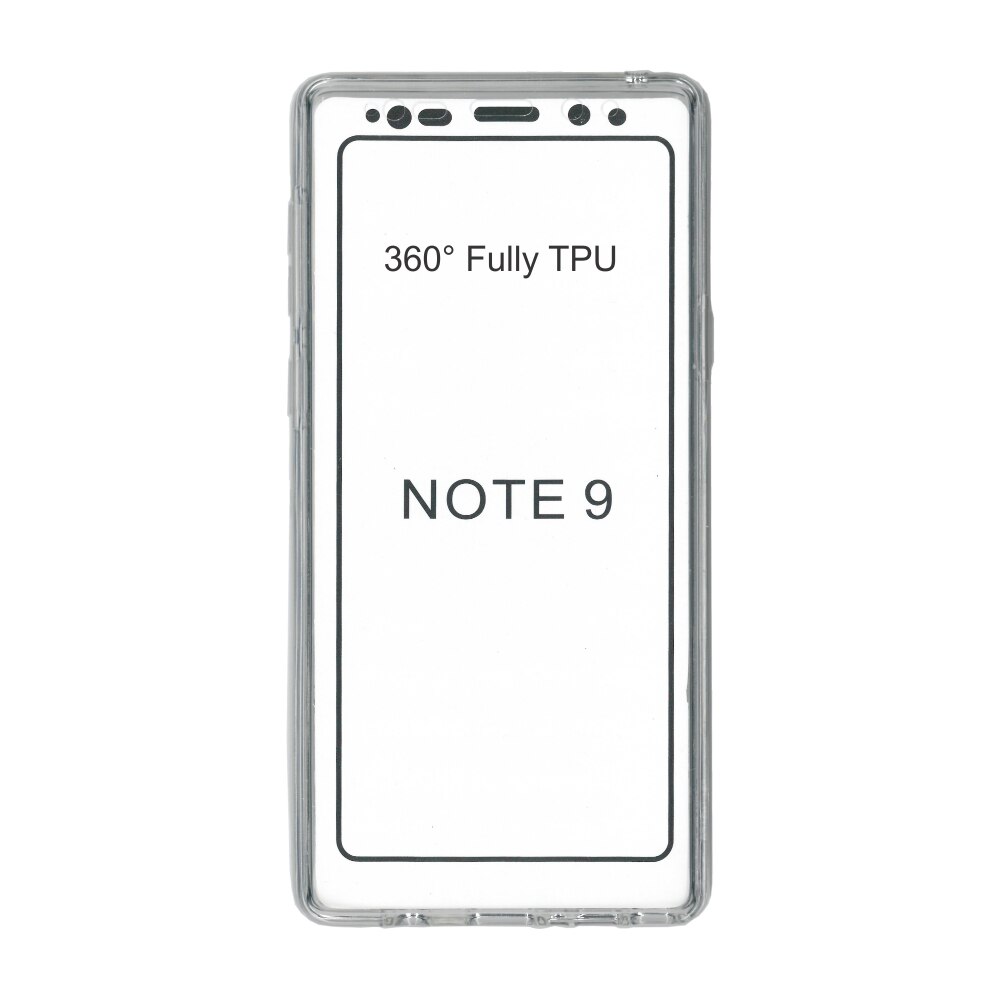 Husa din silicon clear 360, pentru Samsung Galaxy Note 9-Eurocell