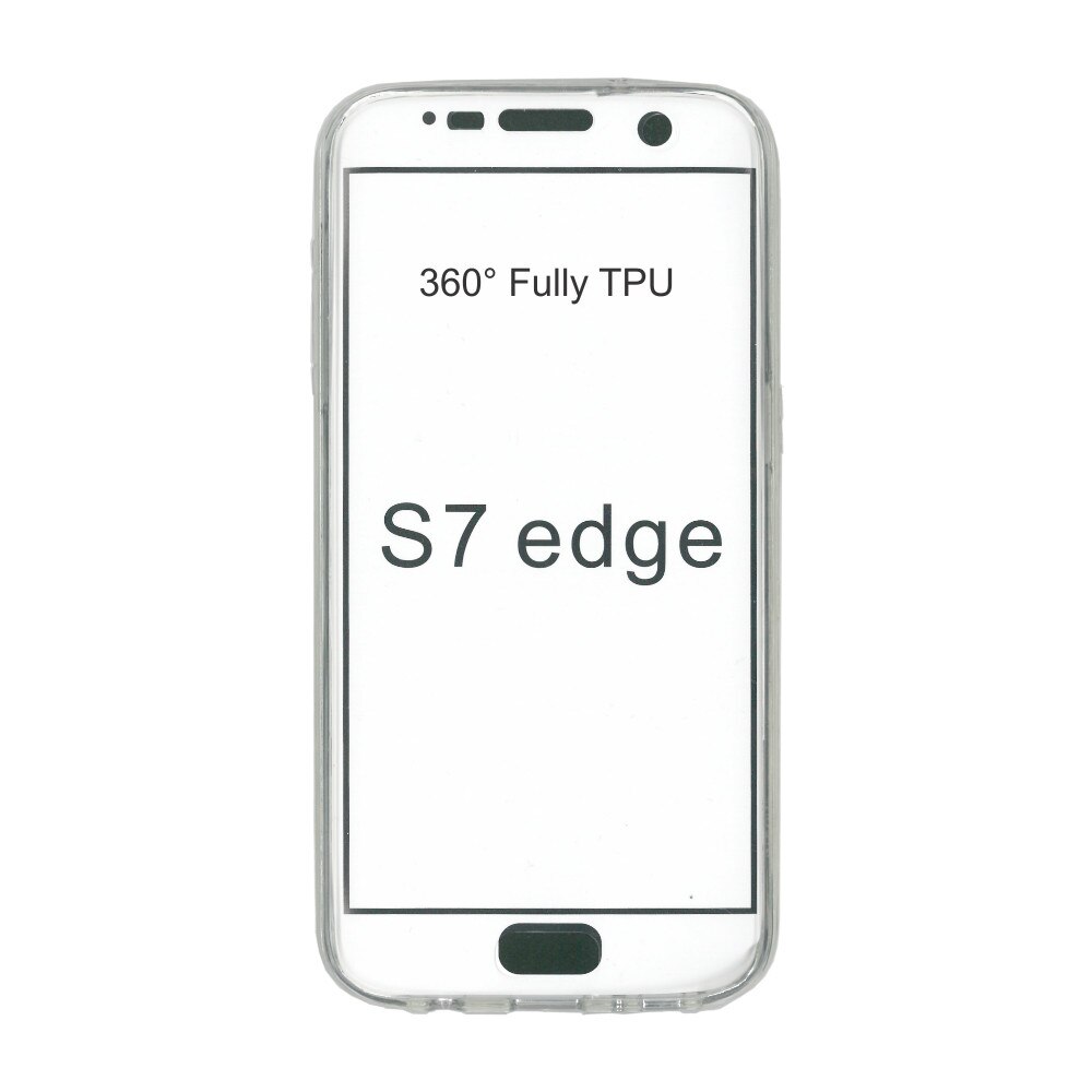 Husa din silicon clear 360, pentru Samsung Galaxy S7 Edge-Eurocell