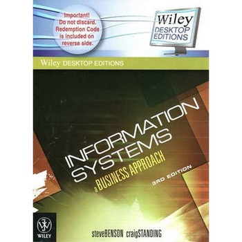 Information Systems de Steve Benson Information Systems de Steve Benson