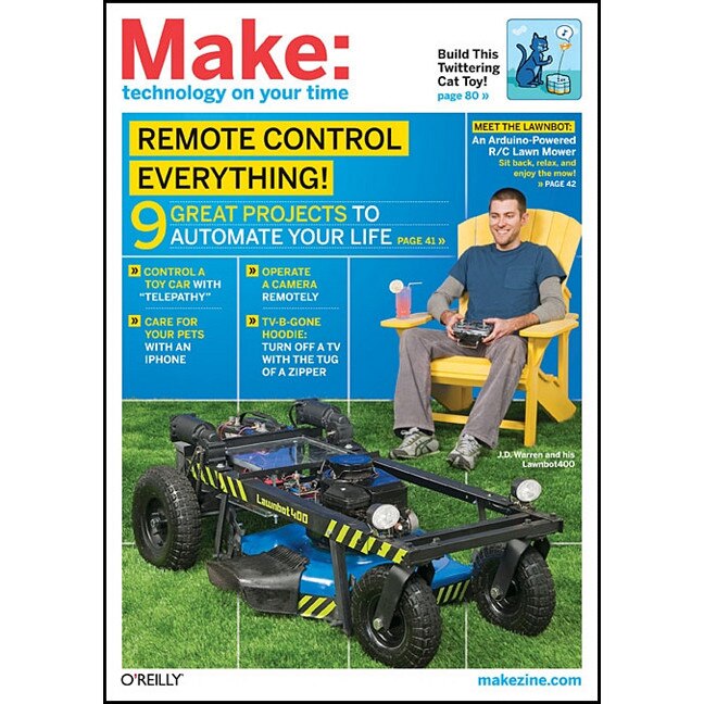 Make: Technology on Your Time V22 de Mark Frauenfelder