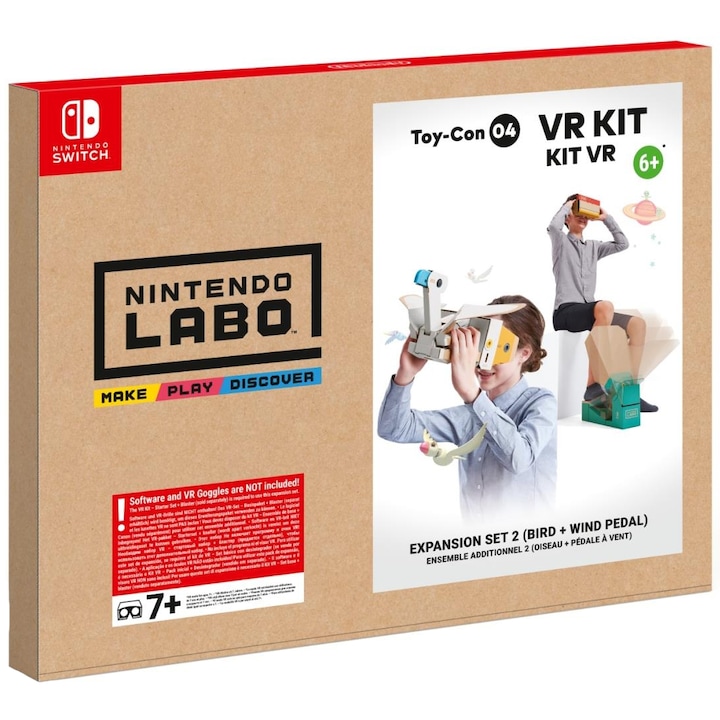 Nintendo LABO VR KIT Kiegészítő szett 2 (Madár + Szél pedál)