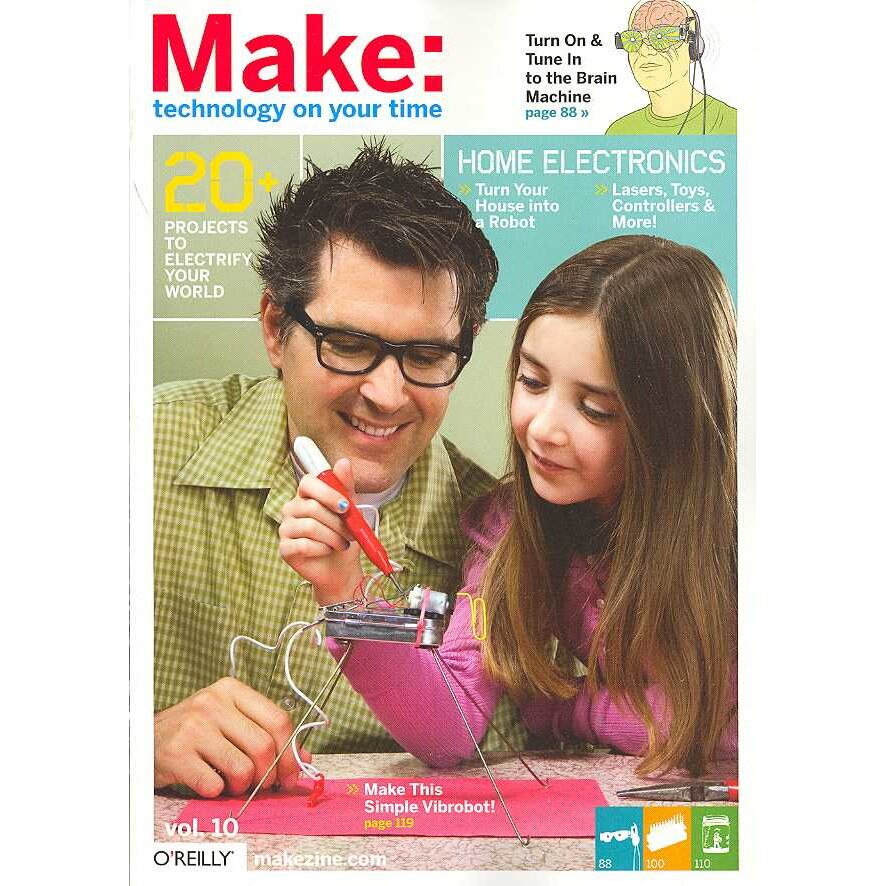 MAKE /-/ Technology on Your Time V10 de Mark Frauenfelder