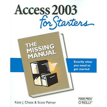 Access 2003 for Starters de Scott Palmer Access 2003 for Starters de Scott Palmer