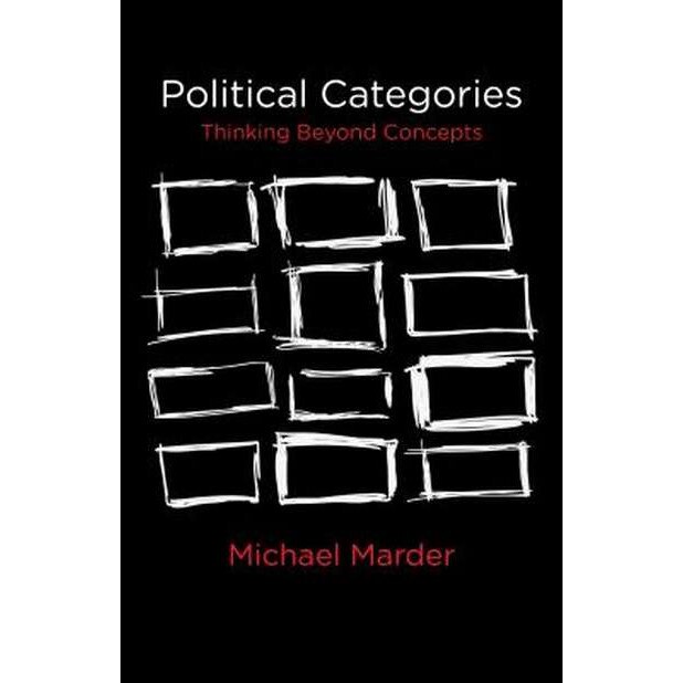 Political Categories /-/ Thinking Beyond Concepts de Michael Marder [Hardback]