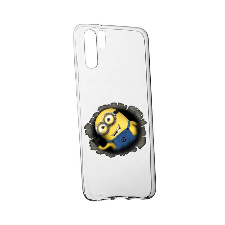 Силиконов калъф Unique за Huawei P30 Pro, Cartoon Minion, 202
