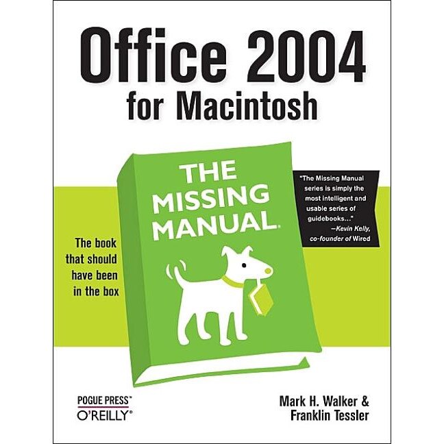 Office 2004 for Macintosh de Mark H. Walker