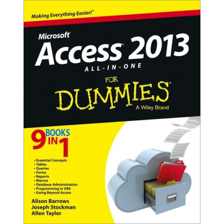 Access 2013 All–in–One For Dummies de Alison Barrows