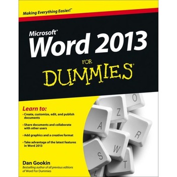 Word 2013 For Dummies de Dan Gookin Word 2013 For Dummies de Dan Gookin