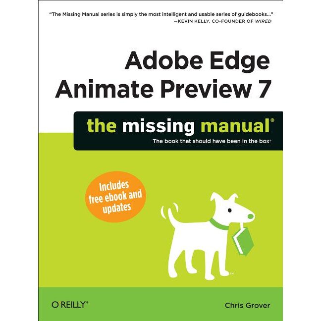 Adobe Edge Animate Preview 7 /-/ Missing Manual de Chris Grover