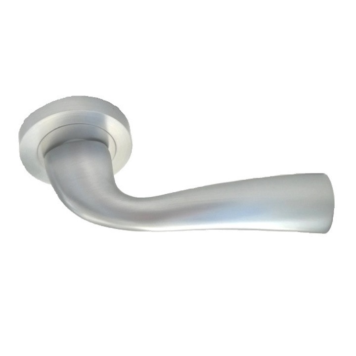 Maner usa cu rozeta pentru WC, Sokoth, Aluminiu LUCKY, Crom satinat