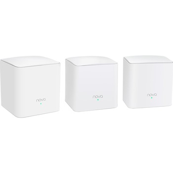 Sistem wireless mesh Tenda MW5S, Gigabit, Dual-Band, 1200 Mbps, 3 Pack Sistem wireless mesh Tenda MW5S, Gigabit, Dual-Band, 1200 Mbps, 3 Pack