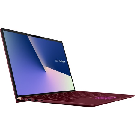Laptop ultraportabil ASUS ZenBook 13 UX333FA-A4215 cu procesor Intel® Core™ i5-8265U pana la 3.90 GHz, Whiskey Lake, 13.3", Full HD, 8GB, 512GB SSD, Intel® UHD Graphics 620, Endless OS, Burgundy Red