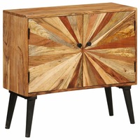 comoda din lemn masiv de mango vidaxl maro model dungi 85 x 30 x 75 cm imagen 20_0_
0