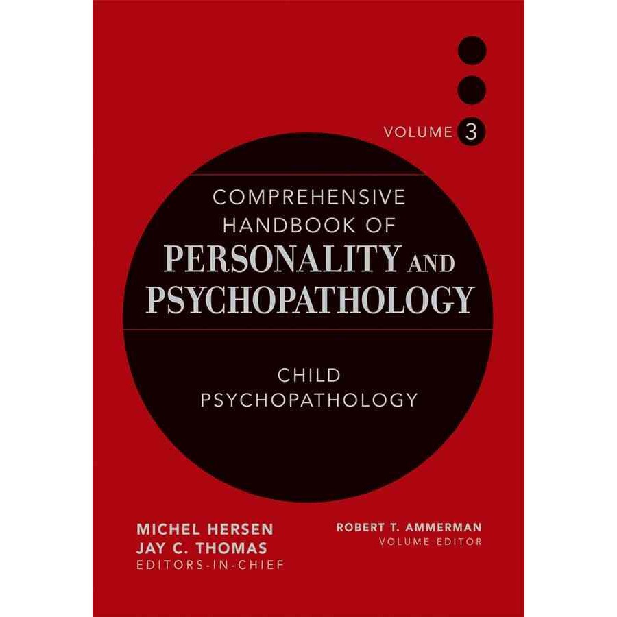 Comprehensive Handbook of Personality and Psychopathology de Robert T. Ammerman