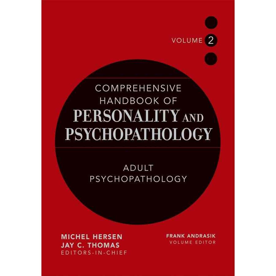Comprehensive Handbook of Personality and Psychopathology de Frank Andrasik