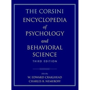 The Corsini Encyclopedia of Psychology and Behavioral Science, 4 Volume Set de W. Edward Craighead The Corsini Encyclopedia of Psychology and Behavioral Science, 4 Volume Set de W. Edward Craighead