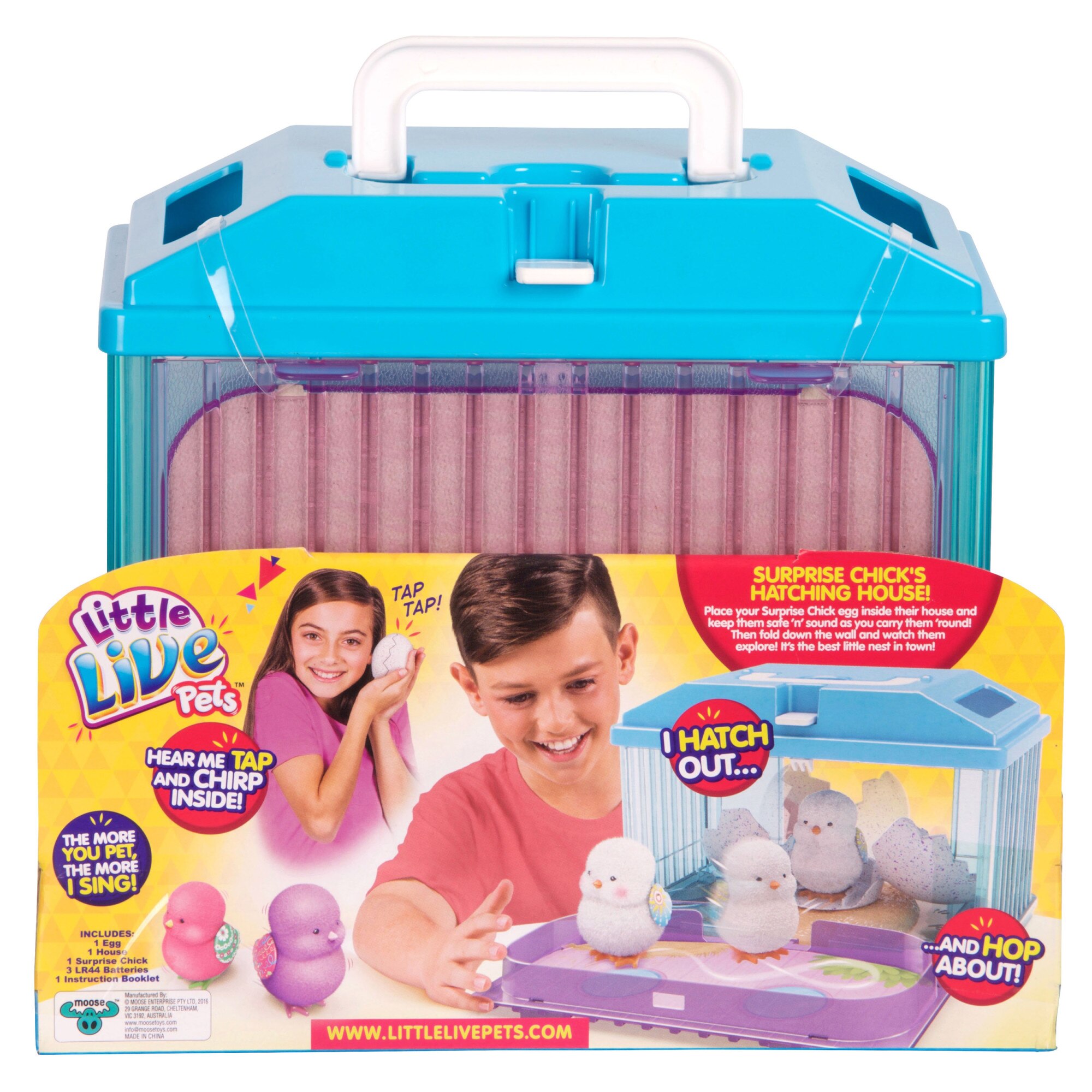 Set de joaca Little Live Pets - Surprise chick house, cu un ou surpriza